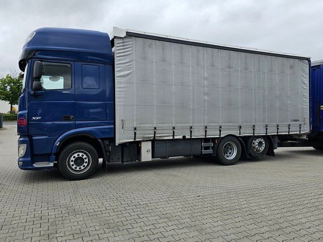 Fahrzeugabbildung DAF XF 480 mit Krone Tandem Gardine ca. 113 cbm