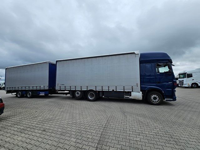 Fahrzeugabbildung DAF XF 480 mit Krone Tandem Gardine ca. 113 cbm