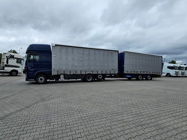 Fahrzeugabbildung DAF XF 480 mit Krone Tandem Gardine ca. 113 cbm