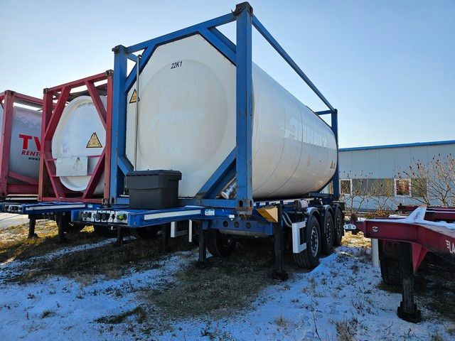 Fahrzeugabbildung Schmitz Cargobull Tankcontainer Chassis+Tankcontainer Schwallwand