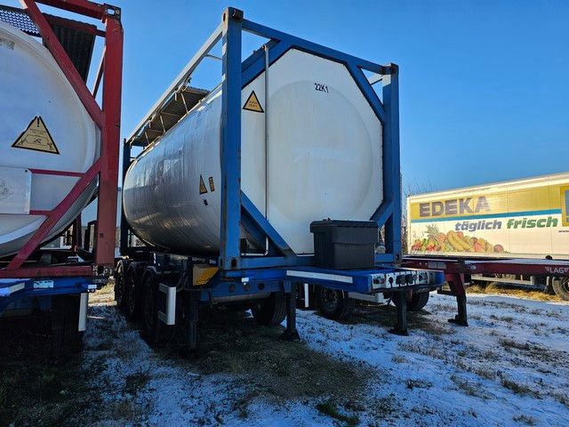 Fahrzeugabbildung Schmitz Cargobull Tankcontainer Chassis+Tankcontainer Schwallwand