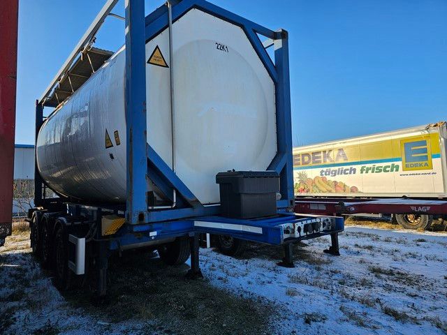 Fahrzeugabbildung Schmitz Cargobull Tankcontainer Chassis+Tankcontainer Schwallwand