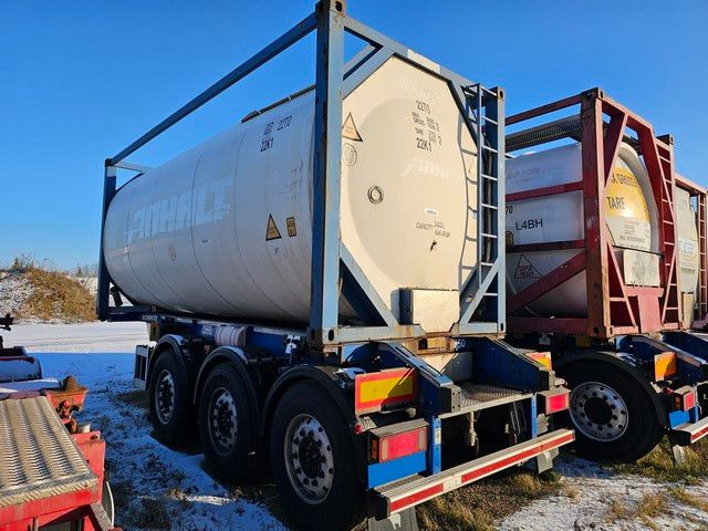 Fahrzeugabbildung Schmitz Cargobull Tankcontainer Chassis+Tankcontainer Schwallwand