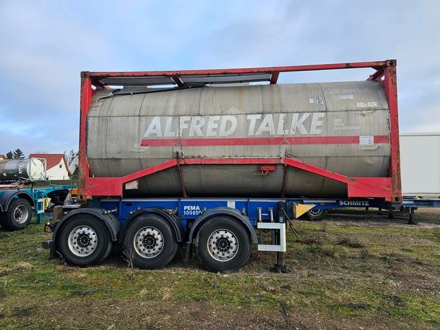 Fahrzeugabbildung Schmitz Cargobull Tankchassis mit Tankcontainer, 375.678 Km