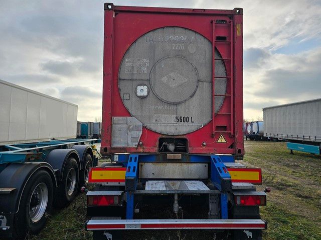 Fahrzeugabbildung Schmitz Cargobull Tankchassis mit Tankcontainer, 375.678 Km