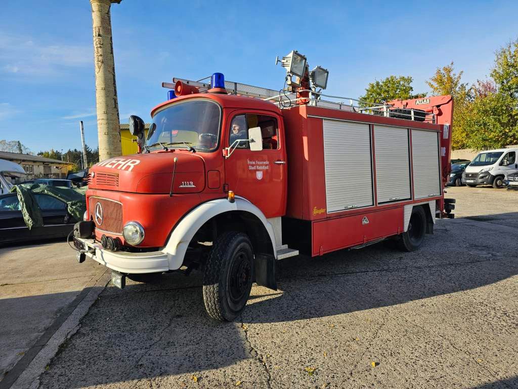 Mercedes-Benz 113 B TLF 16 4x4 mit Atlas Kran 3006L + Notstrom