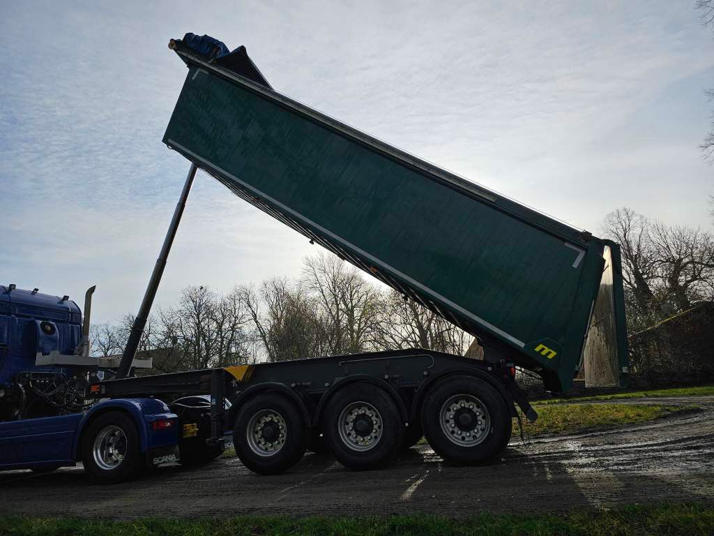 Fahrzeugabbildung Meierling 27 cbm Alu-Mulde mit Strahlboden, Lift, BPW